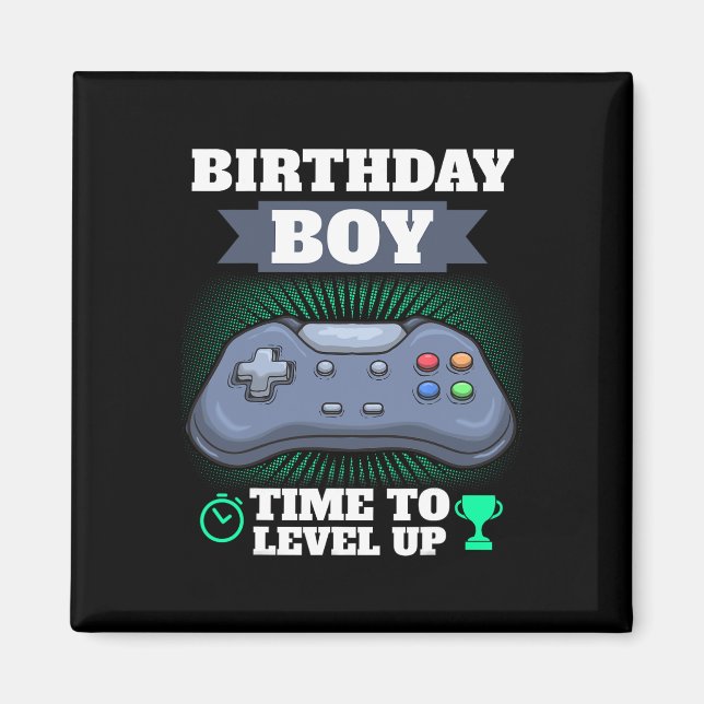 Íman Hora Do Aniversário Para Aumentar O Par Do Tema Do (Frente)