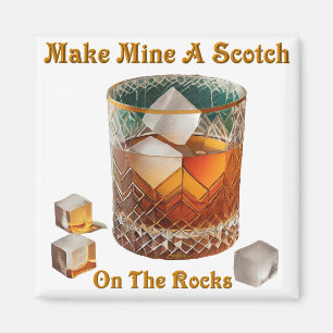 Íman Hora Do Cocktail Faz Do Mim Um Scotch Nas Rochas