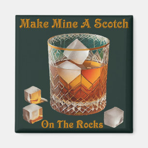 Íman Hora Do Cocktail Faz Do Mim Um Scotch Nas Rochas