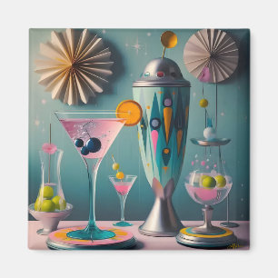 Íman Hora do Cocktail Futurístico do meio século