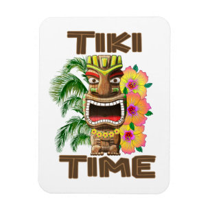 Íman Hora do Havaí Luau Tiki