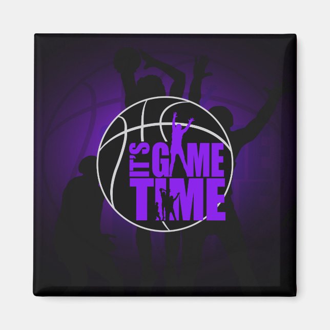 Íman Hora do Jogo - Roxo (Frente)