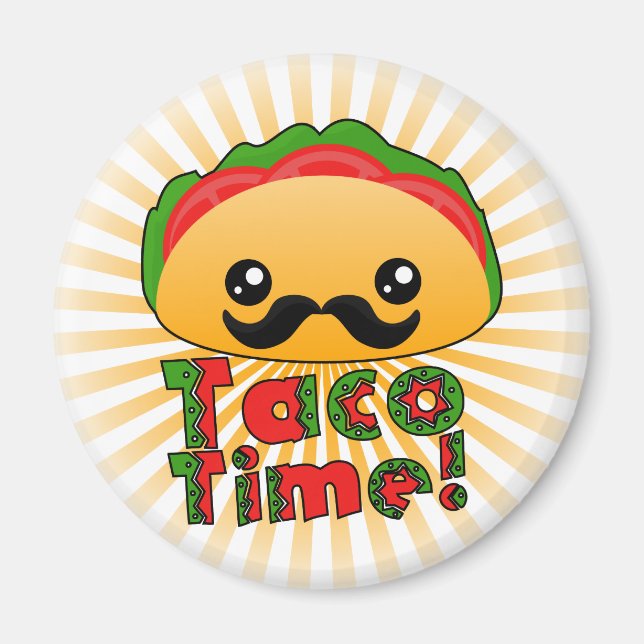 Íman Hora do Taco (Frente)