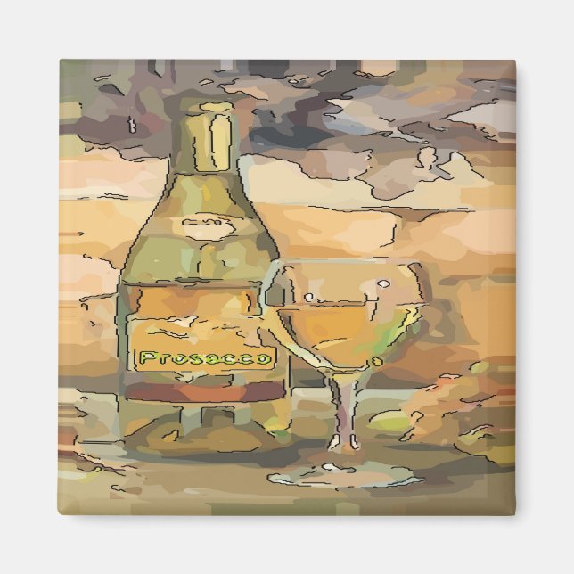 Íman Hora do Vinho, Prosecco (Frente)