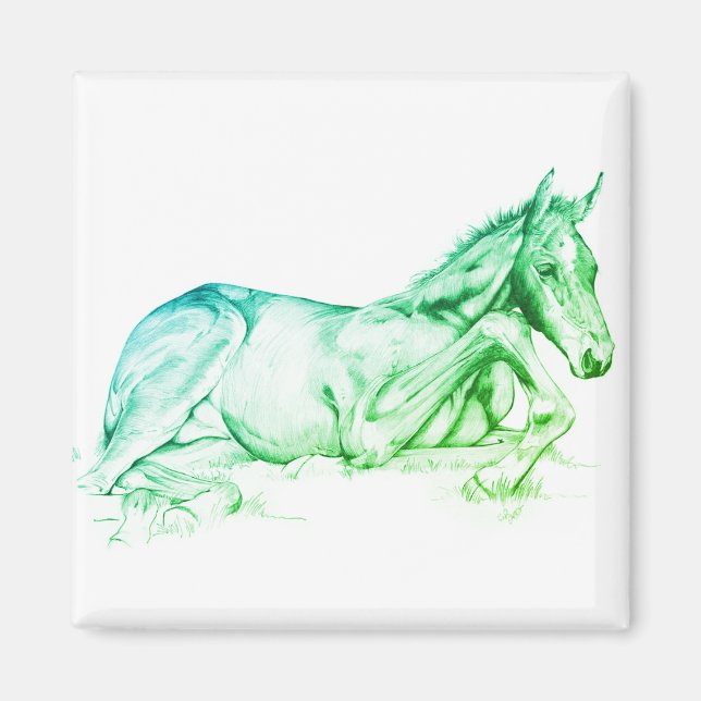 Íman Hora Silenciosa (verde) (Frente)