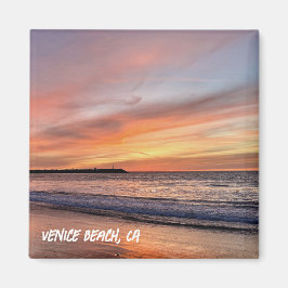 Íman Horário do ouro do Sunset - Venice Beach, CA