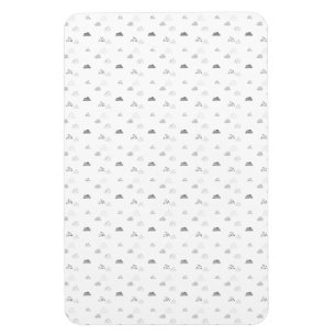 Íman Horizontal, Cinza Média