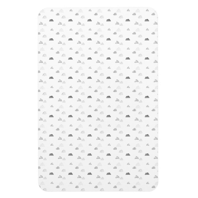 Íman Horizontal, Cinza Média (Vertical)