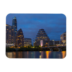 Íman Horizonte da Cidade Refletido no Lady Bird Lake