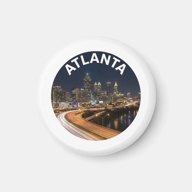 Íman Horizonte de Atlanta Geórgia, Luzes da Cidade Notu (Frente)