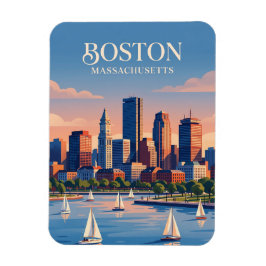 Íman Horizonte de Boston EUA