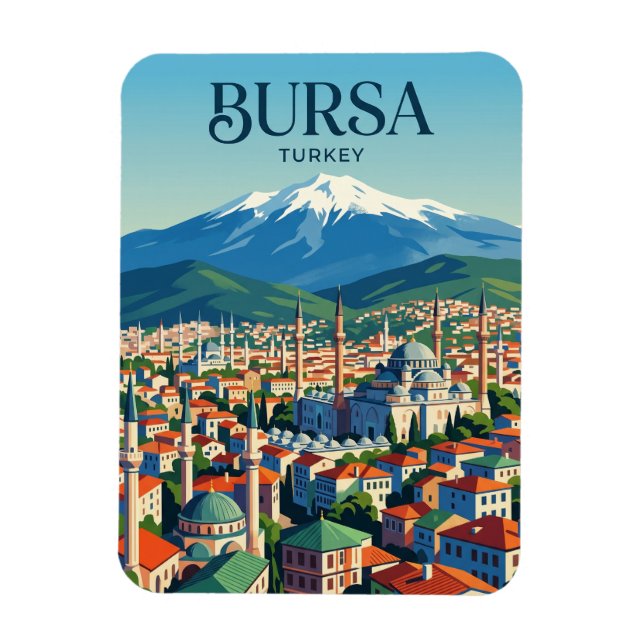 Íman Horizonte de Bursa Turquia (Vertical)