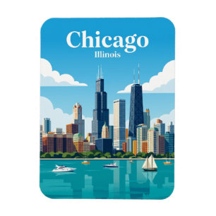 Íman Horizonte de Chicago EUA