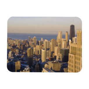 Íman Horizonte de Chicago, Illinois, a partir da Sears 