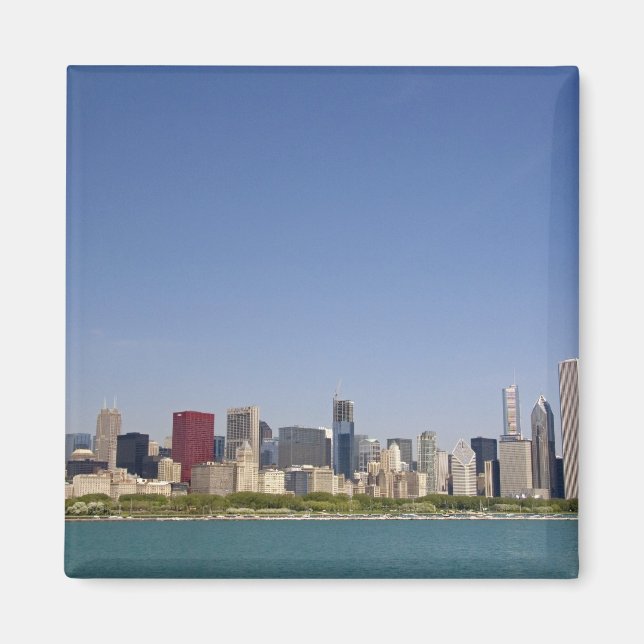Íman Horizonte de Chicago, Illinois, EUA. (Frente)