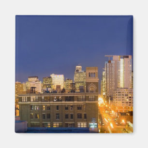 Íman Horizonte de Chicago, Illinois, fotografado de Wes