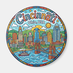 Íman Horizonte de Cincinnati, Ohio, EUA Ohio