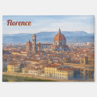 Íman Horizonte de Florença em Aquarela