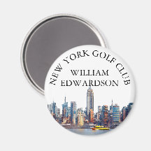 Horizonte de Nova York Taco de Golfe Personalizado