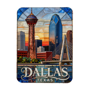 Íman Horizonte moderno de Dallas Texas Torre Reunion 🌆
