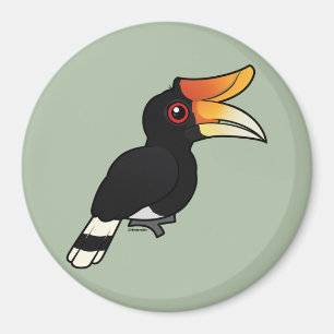 Íman Hornbill do rinoceronte de Birdorable