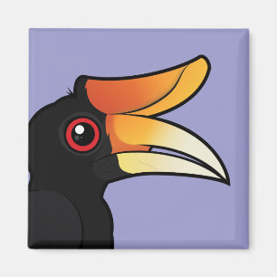 Íman Hornbill do rinoceronte de Birdorable