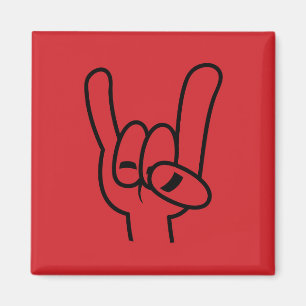 Íman Hornos do Diabo de Metal Pesado Linha Preta