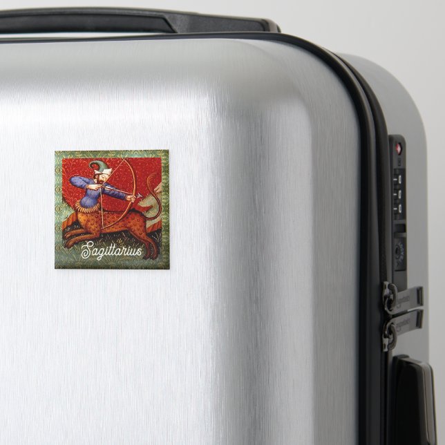 Íman Horóscopo Sagitário Zodiac Cozinha de Arte Medieva (In Situ (Luggage))