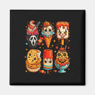 Íman Horror Movie Summer Popsicle Sorvete de Halloween 