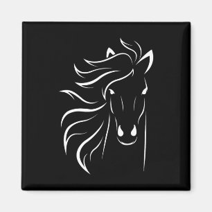 Íman Horse Lover Oferece Mulheres Equestres Homens Hors