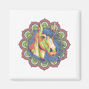 Íman Horse Mandala