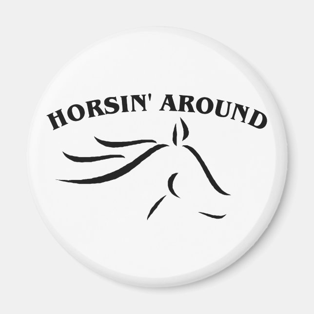 Íman Horsin' Around (Frente)