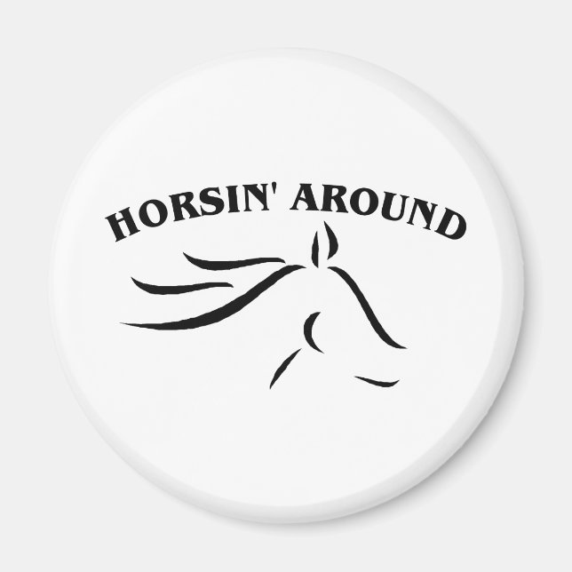 Íman Horsin' Around (Frente)