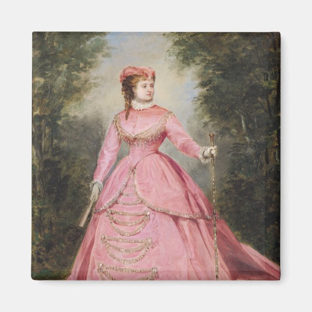 Íman Hortense Schneider 1868 (Frente)