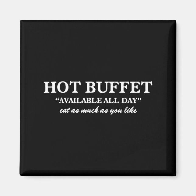 Íman Hot Buffet Available All Day Eat As Much As You Li (Frente)