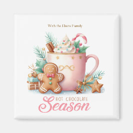 Íman Hot Chocolate Christmas Season Magnet