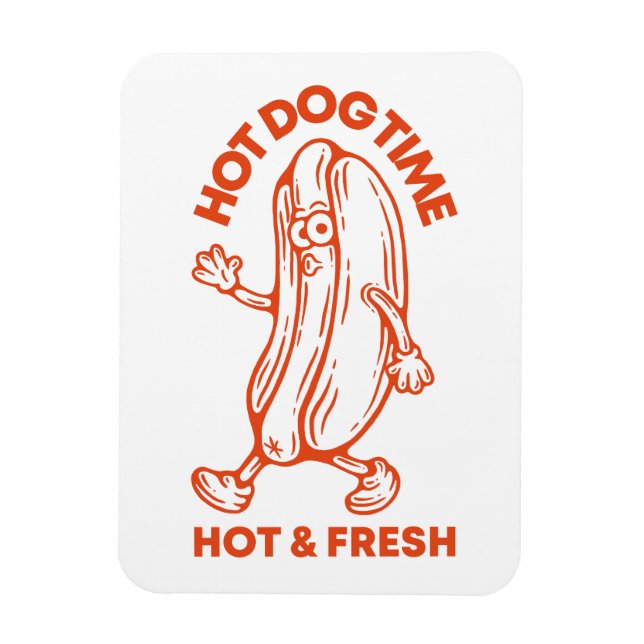 Íman Hot Dog Time (Vertical)