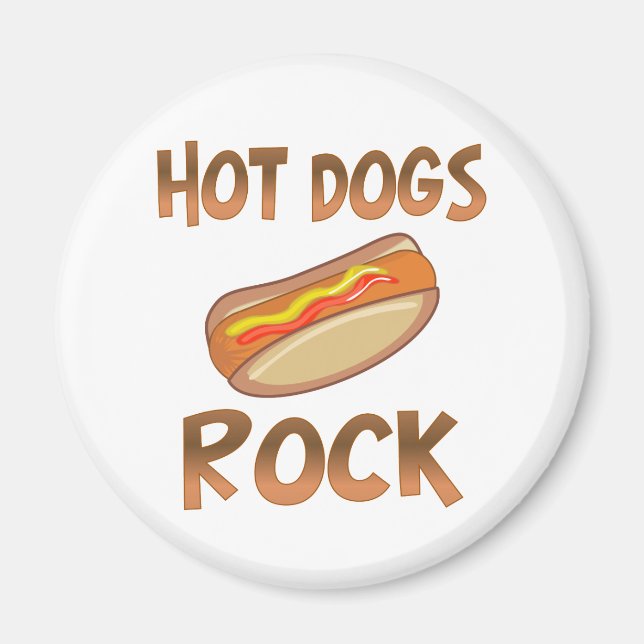 Íman Hot Dogs Rock (Frente)