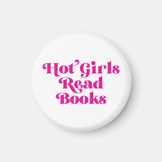 Íman Hot Girls Leia Livros (Frente)
