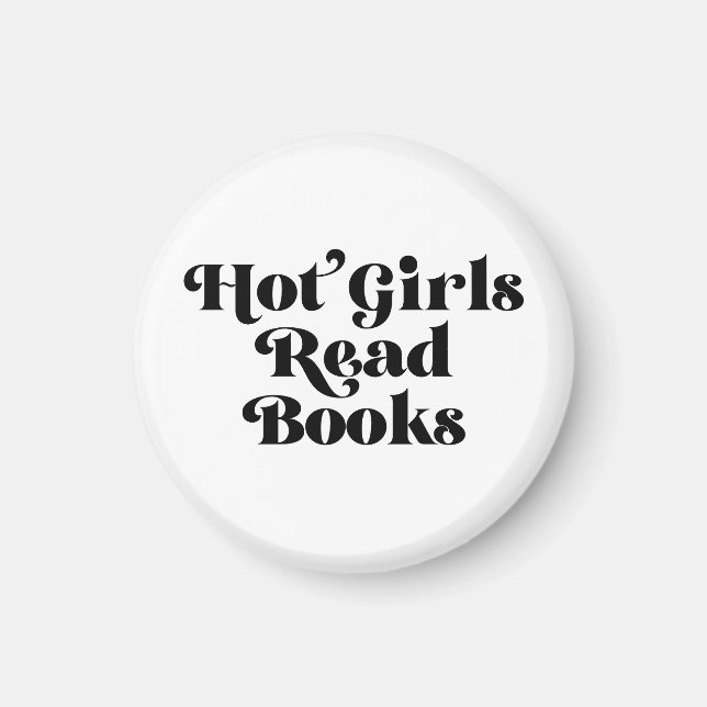 Íman Hot Girls Leia Livros (Frente)