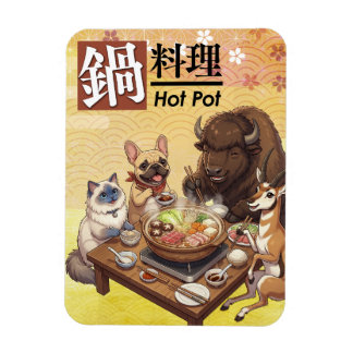 Íman hot pot yosenabe -Ragdoll, French Bulldog... etc-