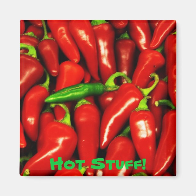 Íman "Hot Stuff", imã de Zoltan Buday (Frente)