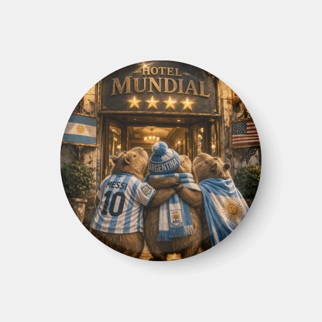 Íman  Hotel 4 estrellas Capibarras (Frente)