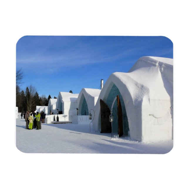 Íman Hotel de Glace, Quebec, Canadá (Horizontal)