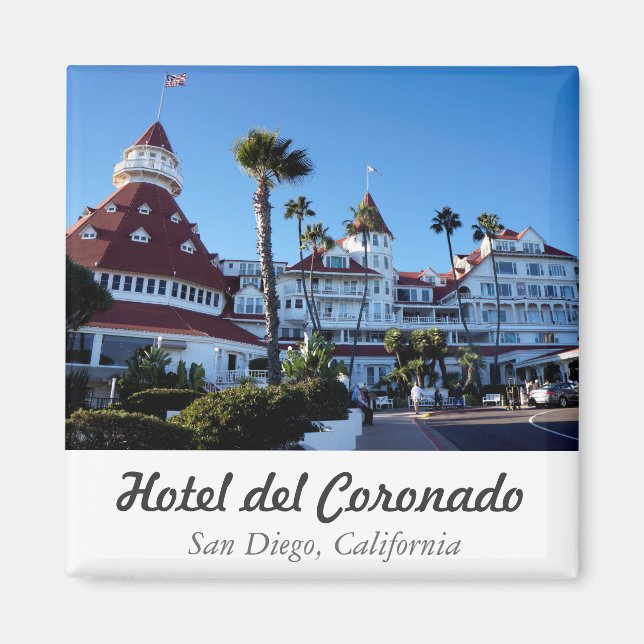 Íman Hotel del Coronado Magnet (Frente)