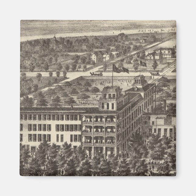 Íman Hotel Estados Unidos, Atlantic City, NJ (Frente)