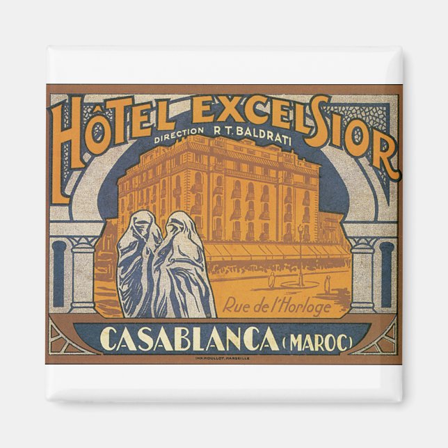Íman Hotel Excelsior Casablanca (Frente)