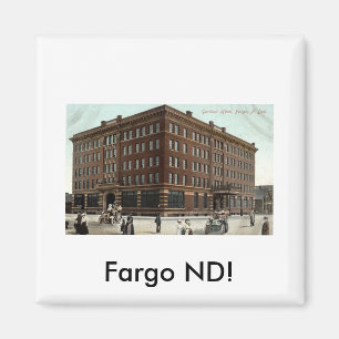 Íman Hotel Gardner, Fargo ND Vintage 1910