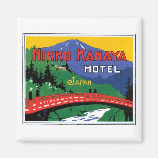 Íman Hotel Nikko Kanaya Japão (Frente)