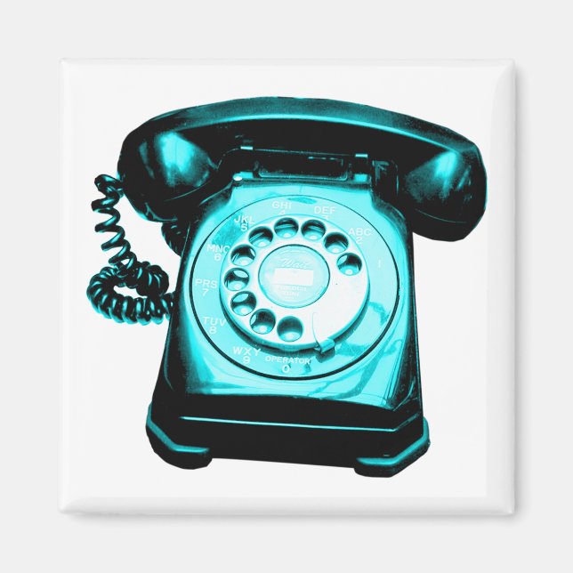 Íman Hotline Cyan (Frente)